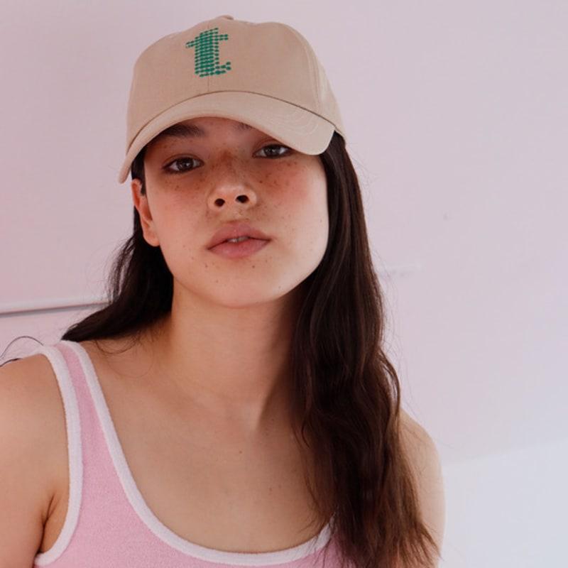 Trimarch Tri Basic Logo Ball Cap Beige