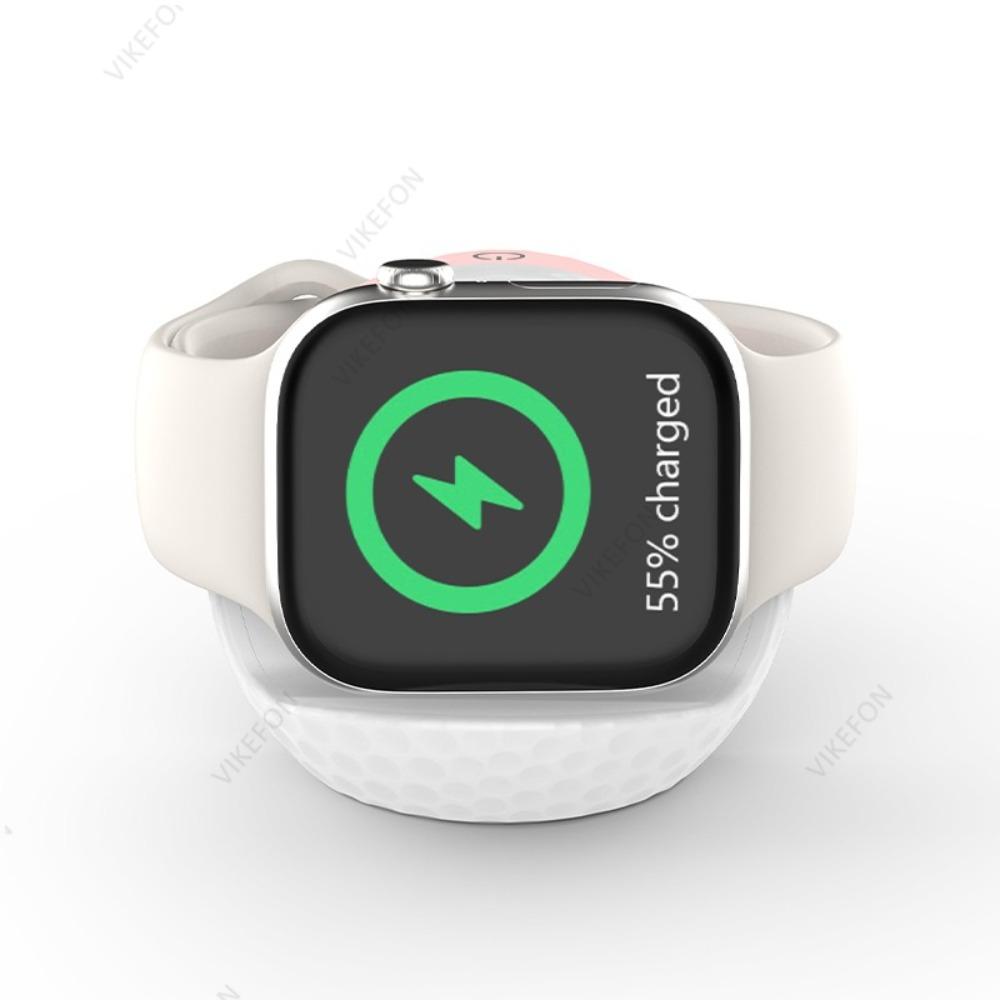 Smart Watch Wireless Charger Stand RGB Light For Apple Watch Series 11 10 9 8 7 6 5 4 3 2 1 SE/SE 2 Ultra 3/2 Fast Charging Dock