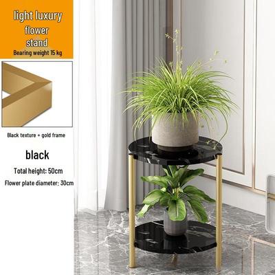 Modern Light Luxury Round Floor Flower Stand
