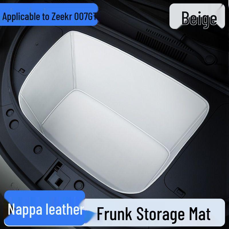 Zeekr 007gt Front Trunk Mat Car Accessories & Interior Storage Box Zeekr 007gt