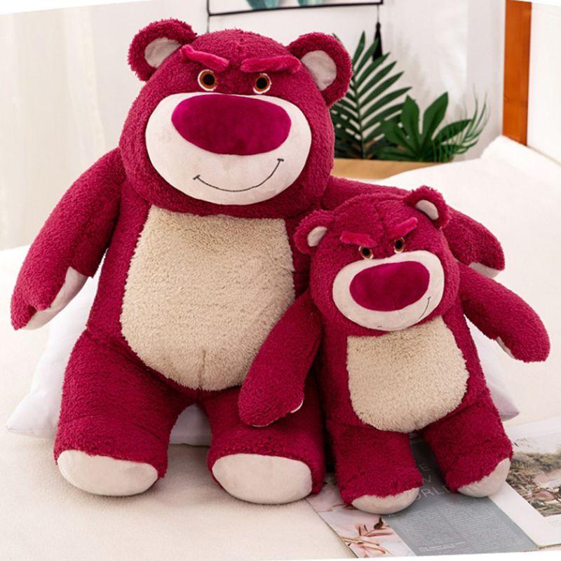 Cuddly Toy Story Lotso Strawberry Bear Plush Toy Stuffed Doll Gift For Kids
