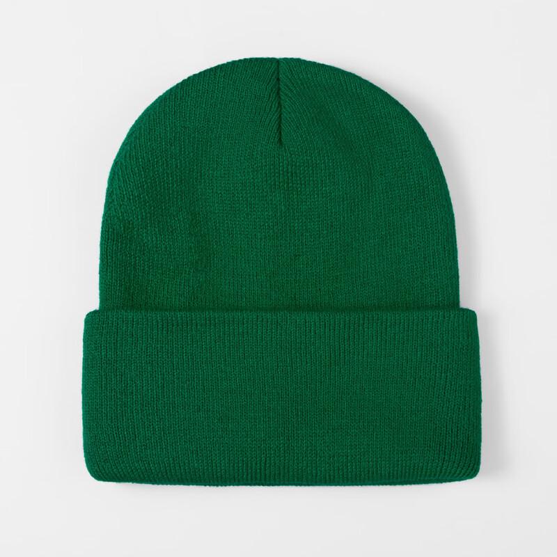 Unisex Oversized Cuffed Knit Beanie