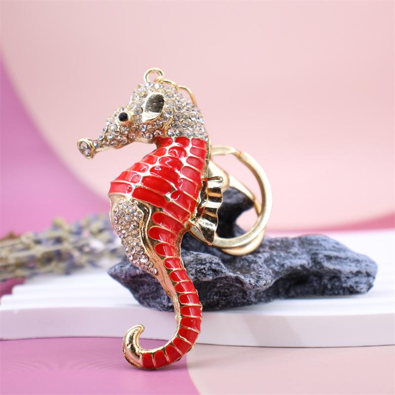 Rhinestone Bee Wing Keychain for Women Men Metal Gold Color Insect Animal Pendant Key Rings Jewelry porte clefs