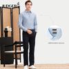 Zhuangji Men's Easy-Care Long-Sleeve Business Shirt