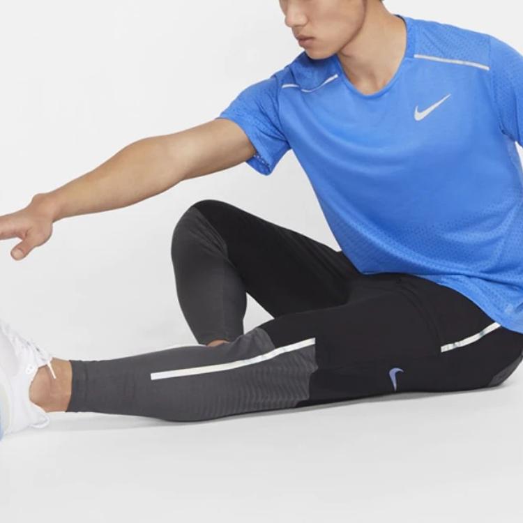 New Nike T Shirts Men's Peace Blue AQ9920-402