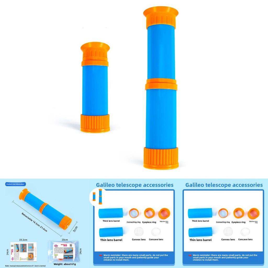 Physics Science Diy Telescope Kit For Children Learning Physics And Handcrafting