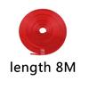 8M/Roll Rim Blades Car Vehicle Wheel Rims Protectors with Tape Decor Strip Tire Guard Line Rubber Mounding Trim Car Stickers