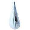 Pet Shoulder Bag Polyester Handsfree Soft Strap Dog Sling Carrier Bag with Safety Hook for Outdoor