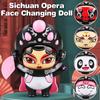 Creative Sichuan Opera Face Changing Doll Stress Reducing Toy With A Face Changing Face In One Second, As A Gift For Girlfriend