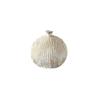 Retro Terracotta and White Vase for Dried Flowers, Home Decor Ornaments for Living Room