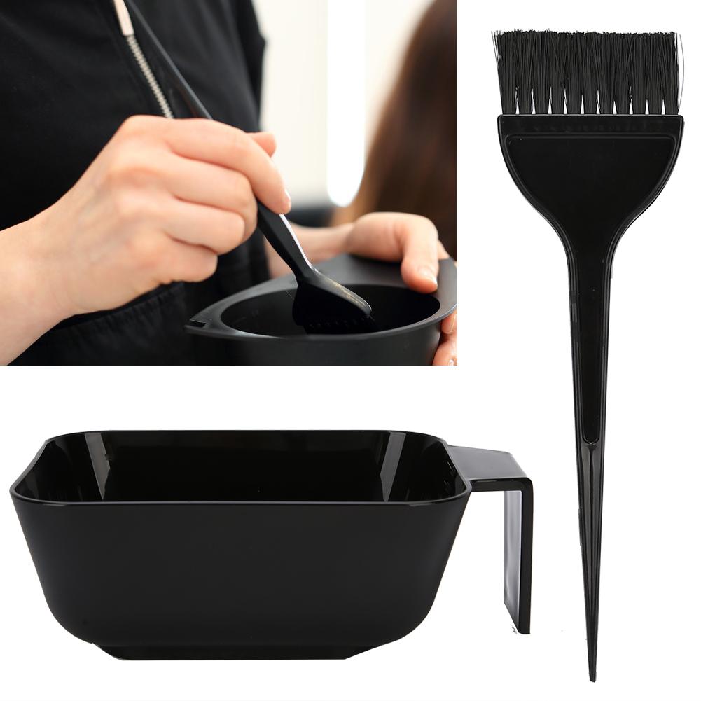 Haarfärbepinsel, Haartönungssalon-Rührschüssel, rutschfestes Haarfärbe-Styling-Tool