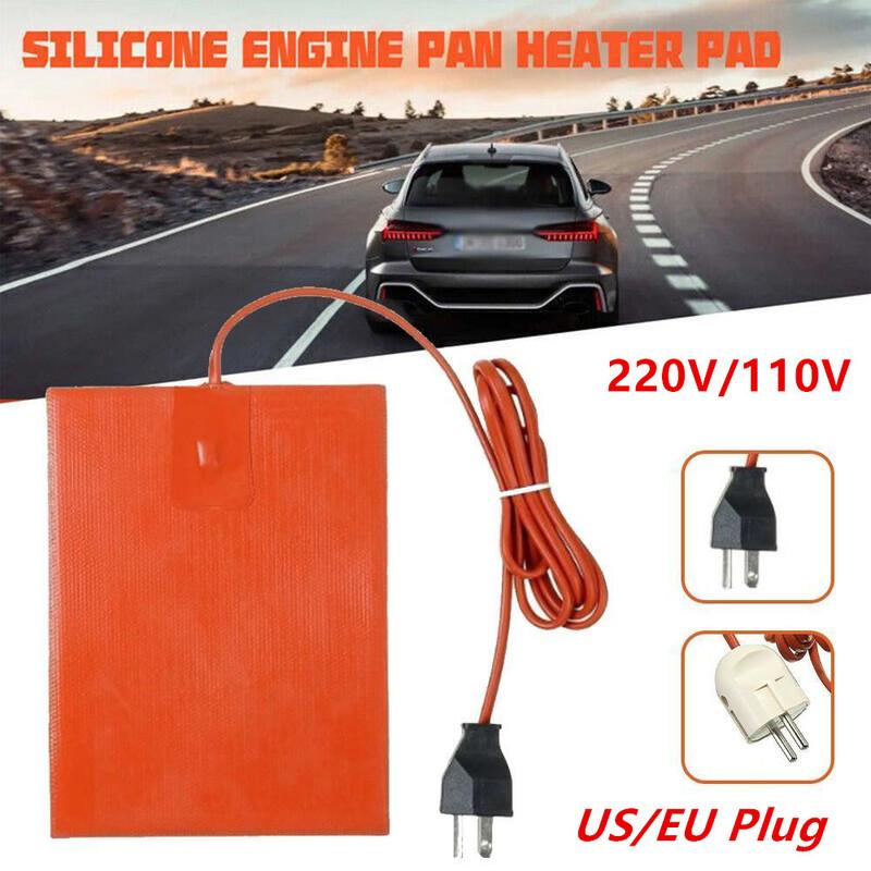 250W 110V/220V Car Engine Quick Silicone Heater Pad Oil Tank Heating Mat keeping Warming Accessories Winter Heated Tool