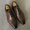Joenshoe Heritage Wingtip Brogging Oxford Stain Brown