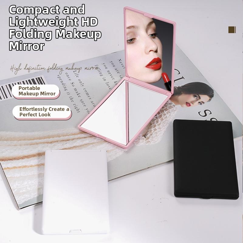 Portable Pocket Mirror with Premium Matte Finish for Women
