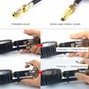 Digital Tire Pressure Inflator Gauge Aluminum Alloy Tyre Pressure Meter Air Line Clip-on Tyre Pump for Motorcycle Bicycle Auto