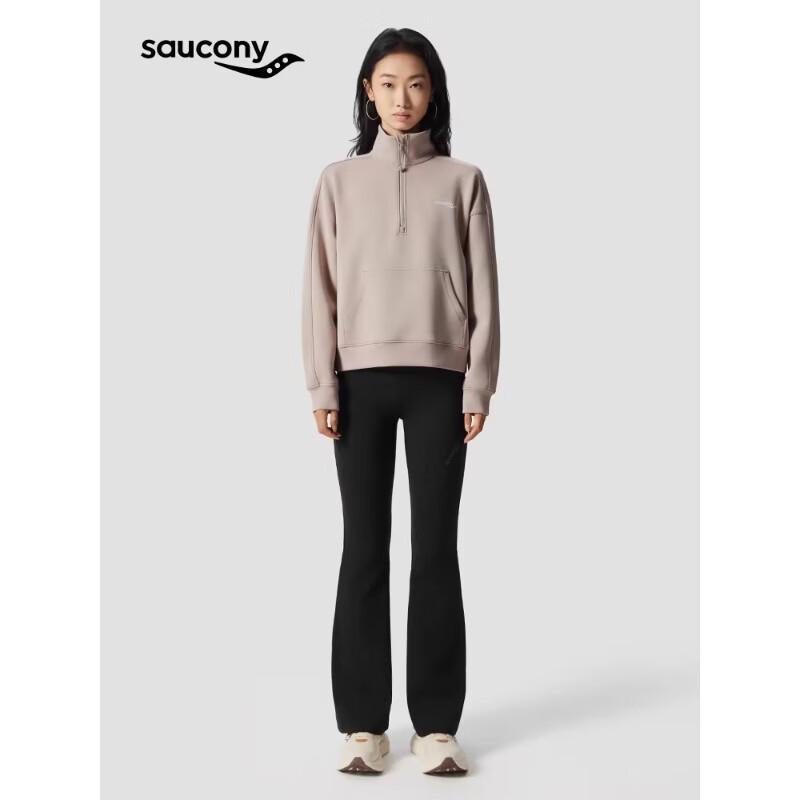 SAUCONY Women s High-Waist Flare Knit Pants XS