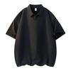 Lapel Short Sleeve Polo Shirt Men's Summer Loose And Versatile Casual Half Sleeve T-Shirt