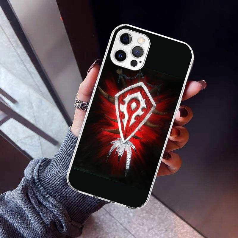 W-World Of W-Warcraft W-Wow Phone Case For iPhone 17 Air 16 15 Pro Max 14 Plus 13 Mini 12 11 Cover 7 8 SE Silicone Shell Print F