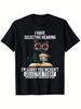 I Have Selective Hearing You Weren't Selected Today Cat T-Shirt, Summer Casual and Comfortable T-shi