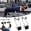 1Pair Dumbbell Spotter Hook Hangers Portable Heavy Power Dumbbells Rack Attachments Dumbbell Hook Barbell Attachments