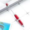 6x 1.0mm Writing Pen Beadable Ballpoint Pen Creative DIY Beaded Pen for Student