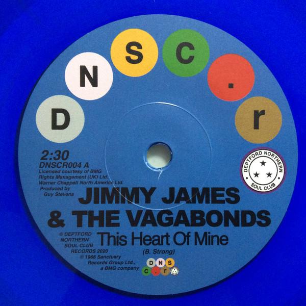 

7inch Record JIMMY JAMES & THE VAGABONDS / SONYA - This Heart Of Mine / Let Love Flow DNSCR004 Deptford Northe 2022 UK Soul/Funk