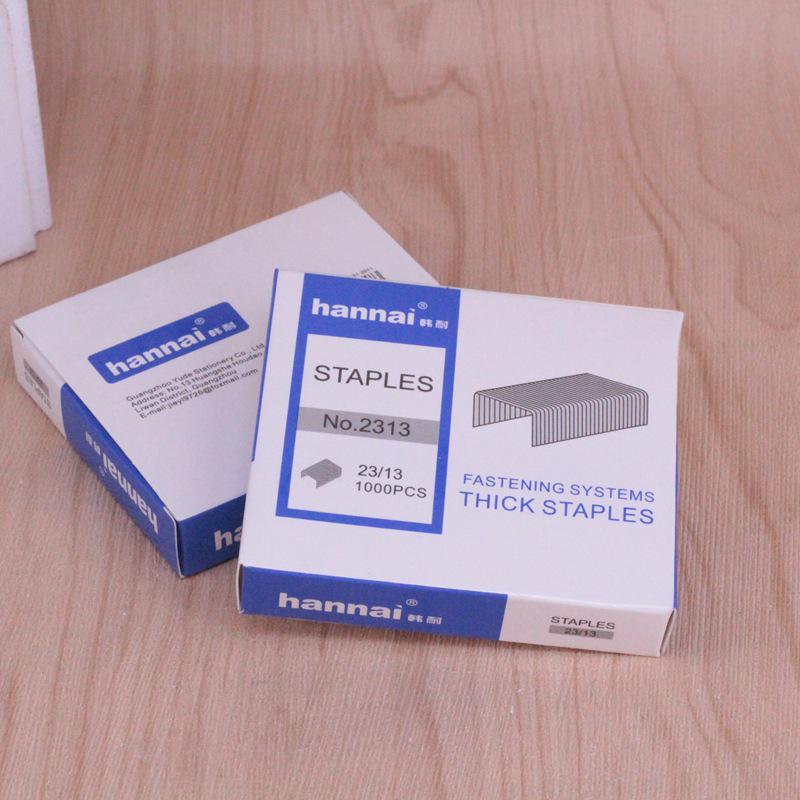 Han Nai 23/13 Heavy-Duty Staples for 100 Sheets, Thick Layer 2313 Staples, Model 023D 23/13
