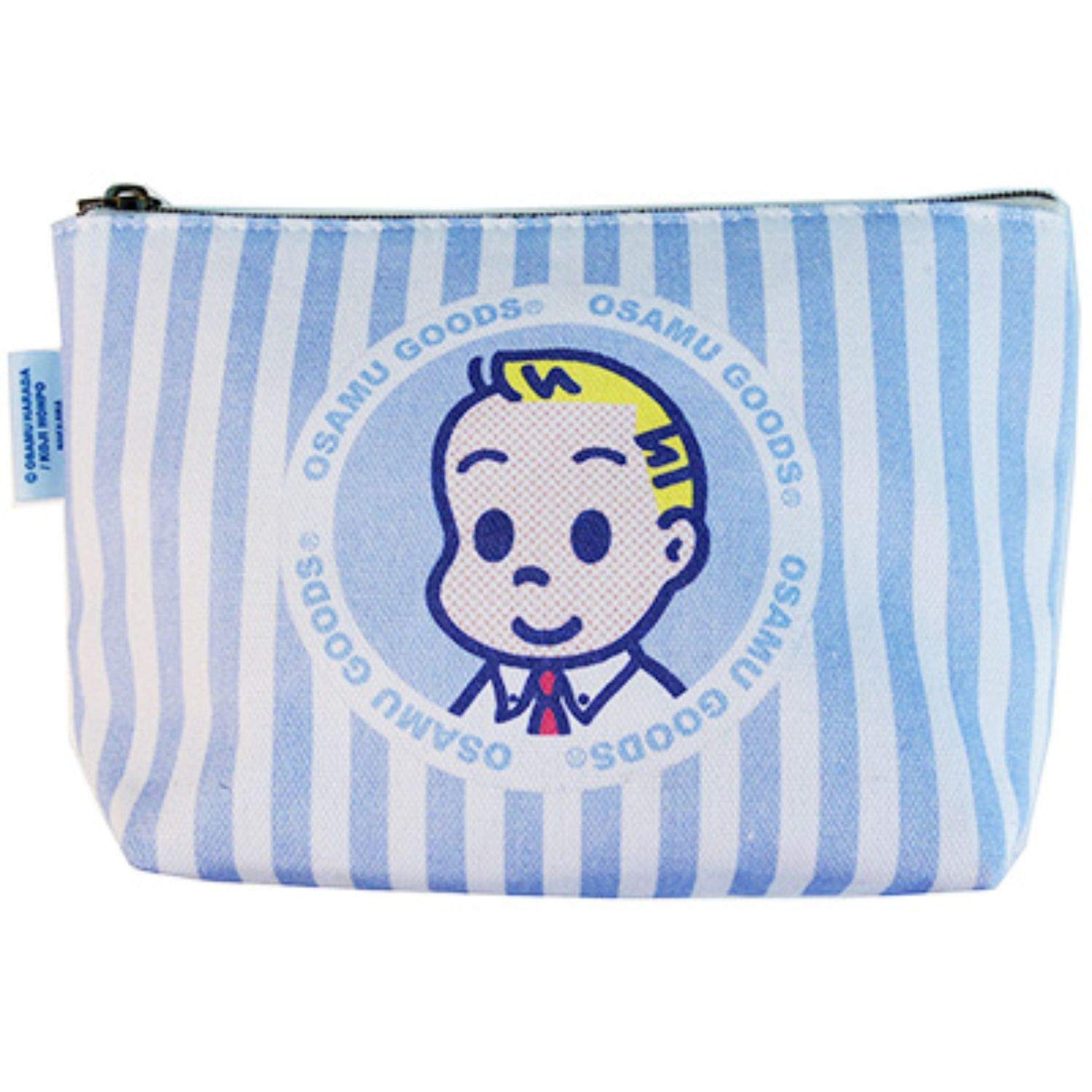 

Nakajima Corporation Osamu Goods Pouch Stripe Jack Blue 156341-21