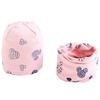 New Plush Children Hat Scarf Set Baby Girls Head Cover Autumn Warm Child Neck Collar Kids Beanies Sets Cotton Baby Hat Scarf