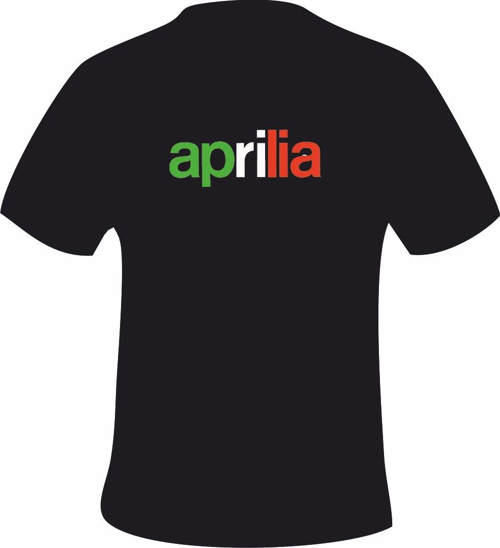 Мужские и женские футболки aprilia в стиле итальянского флага с принтом мотоцикла, 6 размеров XXXL