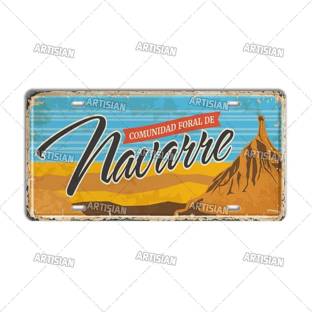 Garage Bar Metal Wall Sign, Auto Interior Decor Plaque 20x30cm