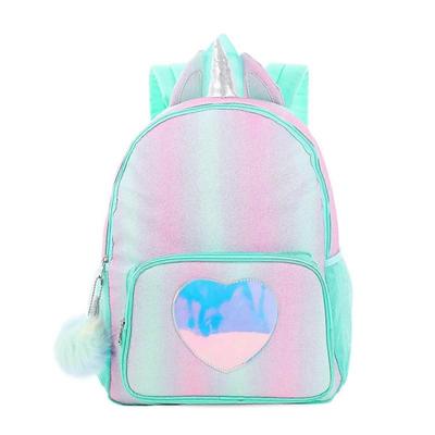 Zaino per bambini ragazza arcobaleno zaino scolastico unicorno grande capacità zaino per bambini studentessa zaino scolastico cartone animato ragazza zaino principessina Lig