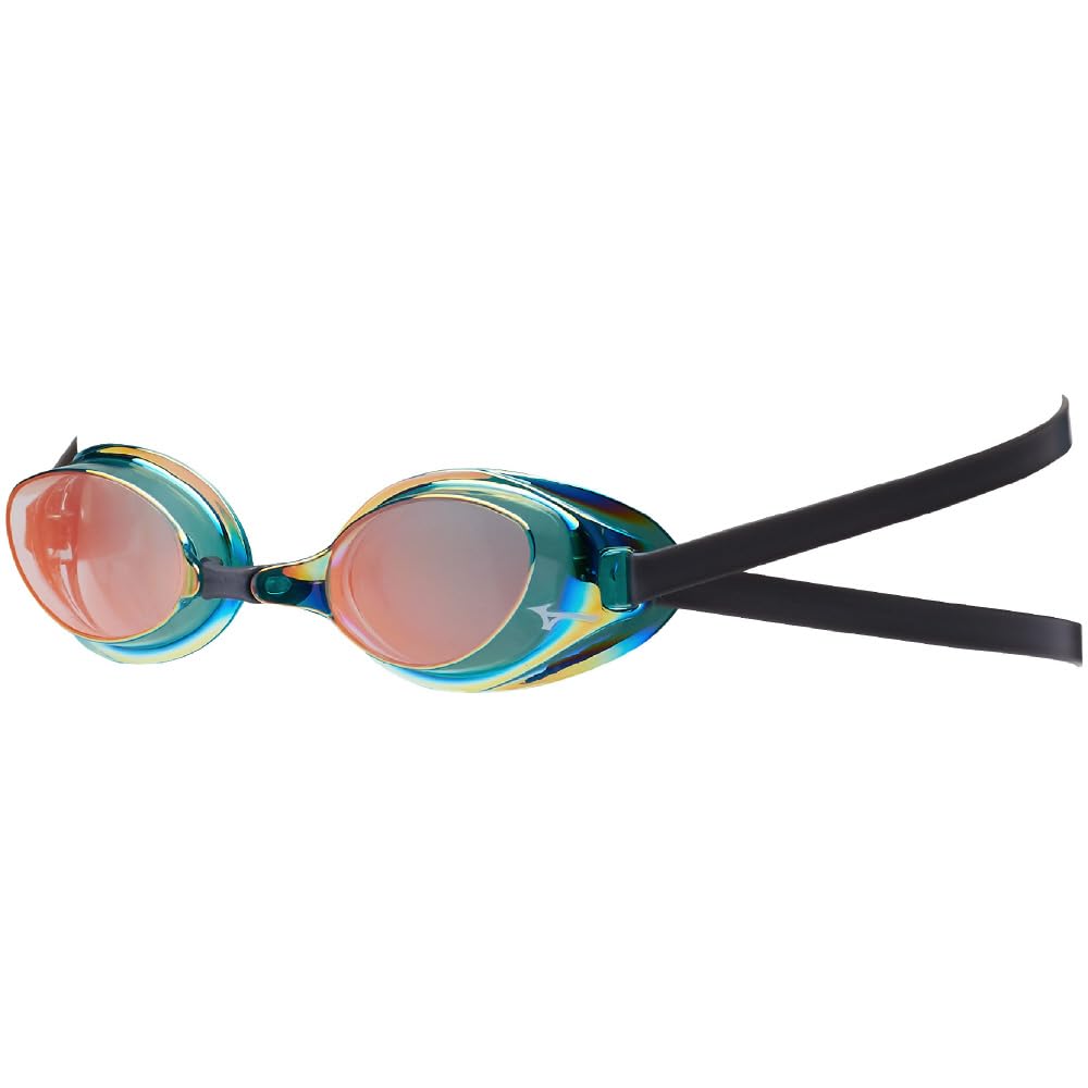 

Mizuno Limited Edition ACCEL EYE Swim Goggles N3JEC581 Green with Shadow Mirror Unisex (Non-Cushion Type) -