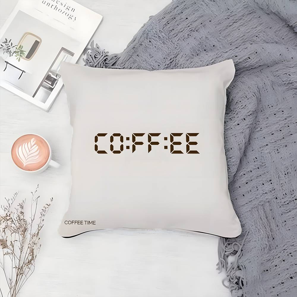Cafe and Theater Casual Matching Pillow Case Printing Pillowcase Living Room Sofa Cushion Cover Bedroom Room Decor