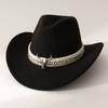 Neue Herzförmige Cowboykopf-Accessoires Cowboyhut Filzhut Neuer Outdoor-Hut für Herren und Damen Ritterhut