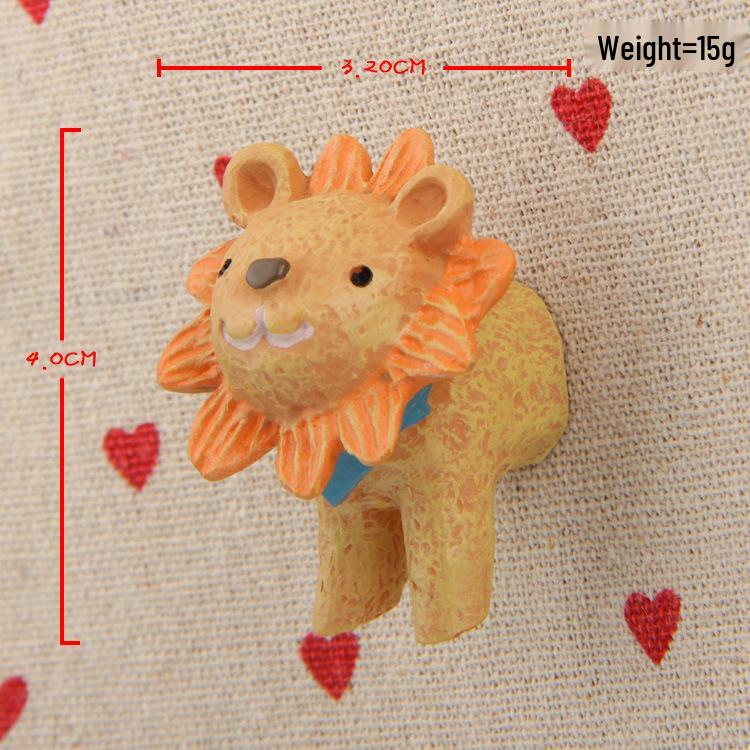 3D Animal Head Magnetic Refrigerator & Phone Case Stickers Refrigerator Magnet