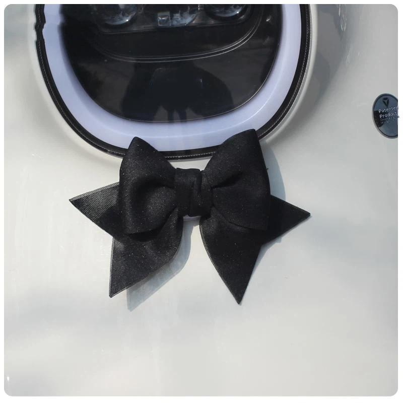 Motorcycle Helmet Ornaments Electric Bike Helmet Bow Style Bowknot For Car Body Decoration Accessories For Girls