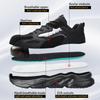 New Black Work Safety Shoes Anti-smash Anti puncture Work Sneakers Steel toe shoes Lightweight comfort Protection Shoes Security