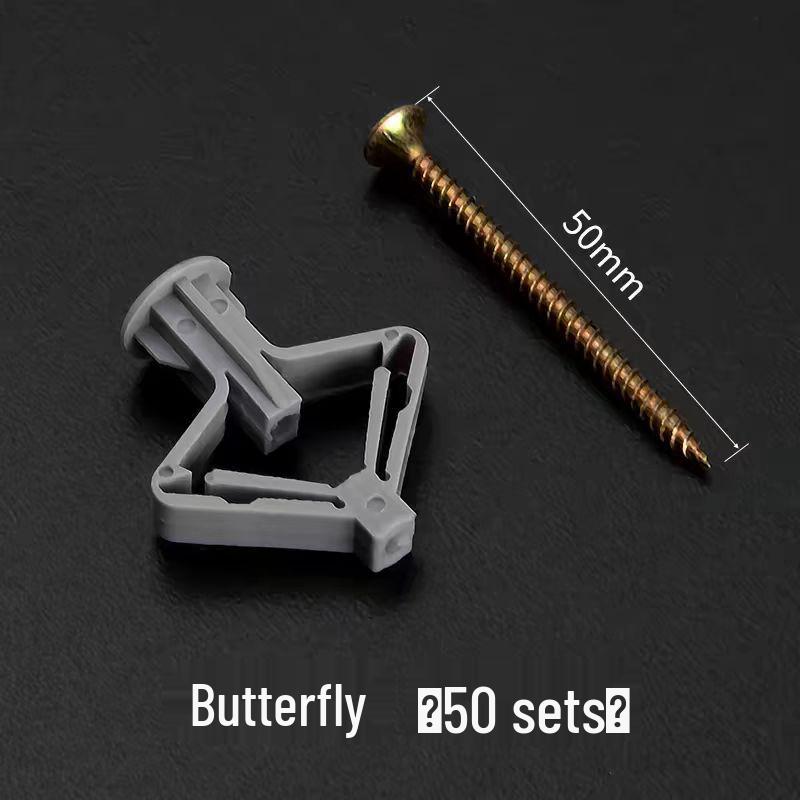 Airplane-Type Butterfly Drywall Expansion Screw for Hollow Brick