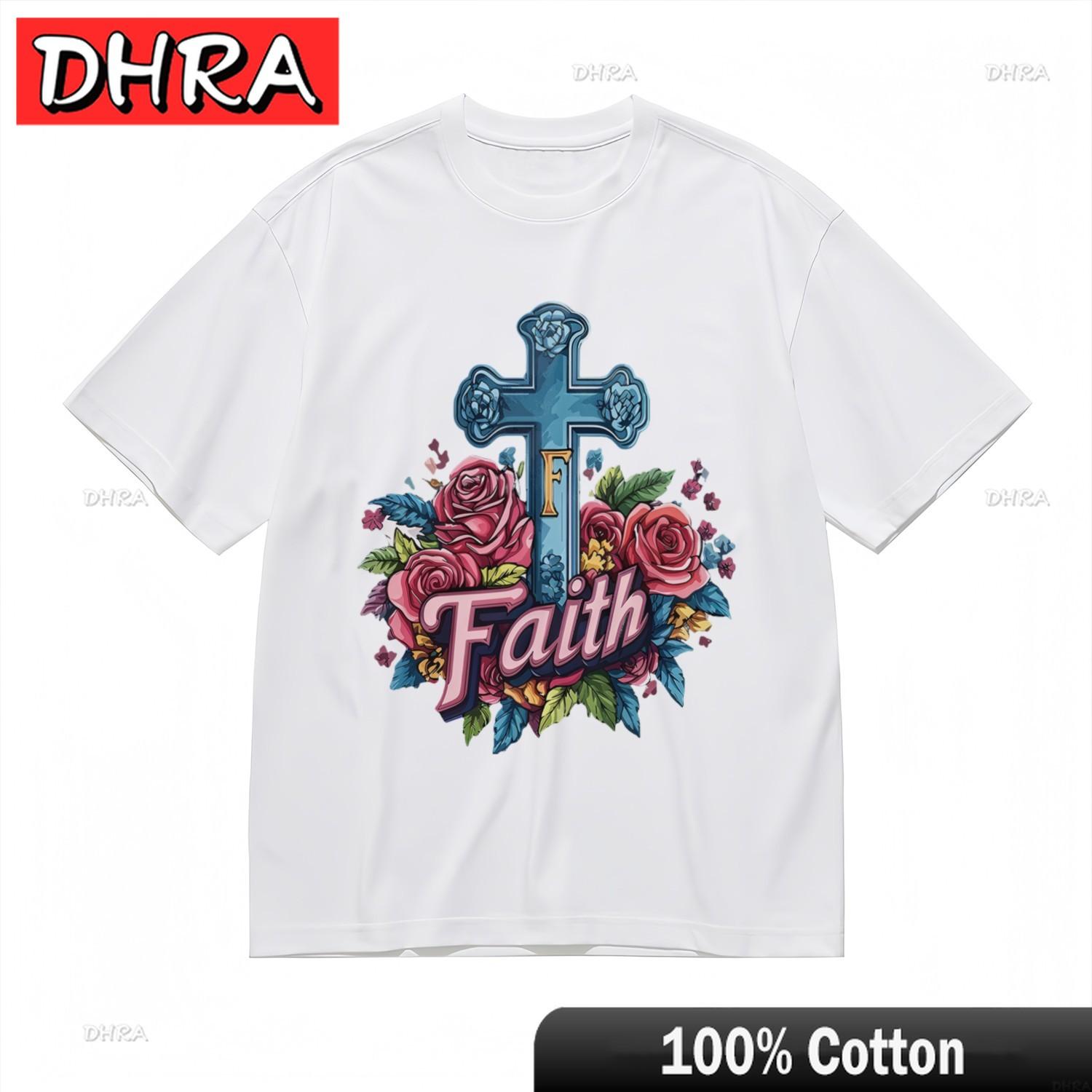 Womens Fashion Comfy Breathable Classic TShirt Bloom Design Rose Printed Tee Tshirts TShirts for Weekend Style TShirt Unisex 4XL