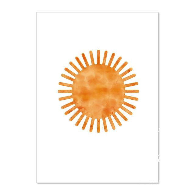 Nordic Decoration Sheets Picture Wall Art Poster Children's Canvases Room Paintings For Nursery Decorative Prints Wall Posters No Frame