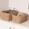 1pc Storage Basket, Perfect for Organizing Cabinets, Drawers and Various Rooms Such As Kitchen, Bathroom, Bedroom, Living Room