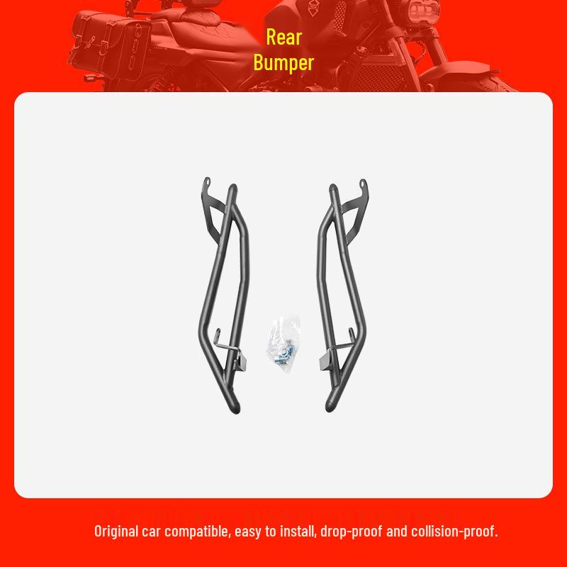 

Zongshen RT2S Scooter Front & Rear Full Wrap Anti-Fall Protection Bumper Bars