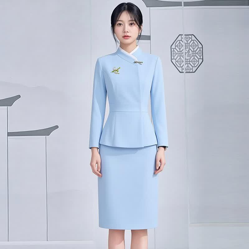 Tluoman Chinese Style Professional Suit Set 3XL