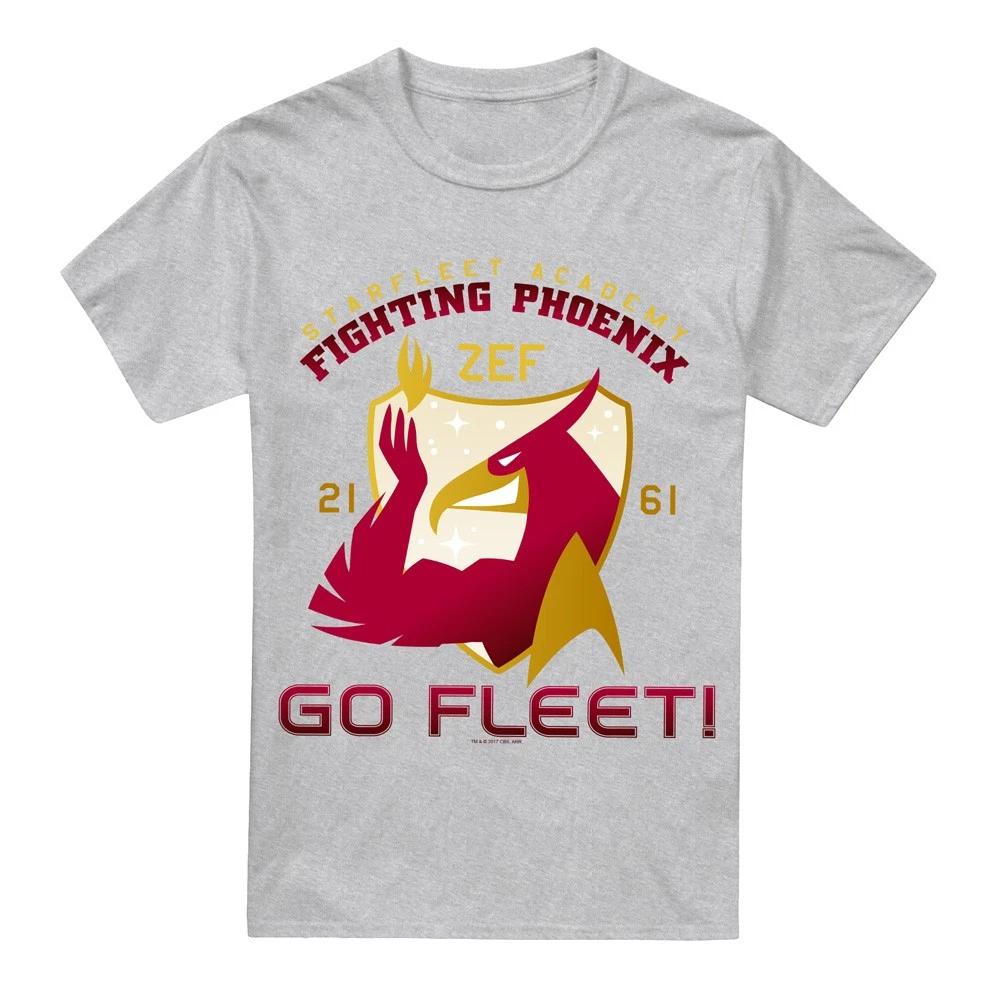 Star Trek Fighting Phoenix T-Shirt S-5XL, Athletic Heather S