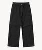 VTWO Balloon Wide Stripe Denim Pants (Black)