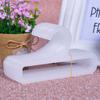 100 Stück Rechteckiger Kleiderbügel 14/17cm Reise Aus Praktischer Trockenständer Kunststoff Verdicken Rutschfest Schal Schal Höschen Socken Kleiderbügel