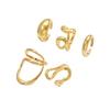 Wind Geometry Women's Ring Set, Premium Metal Twist Design Versatile Open Index Finger Ring