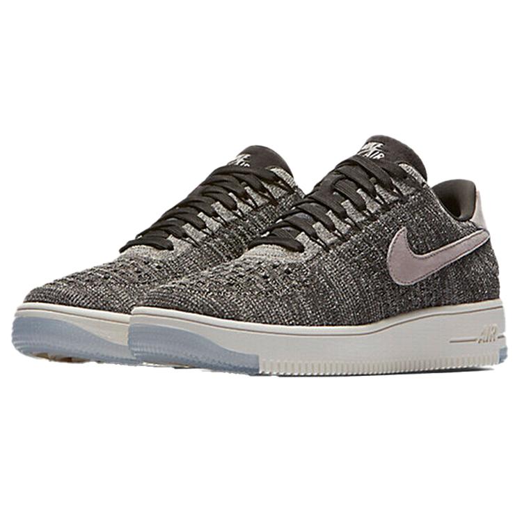 Nike Air Force 1 Flyknit Low Midnight Fog Silt Red Donna 820256-008