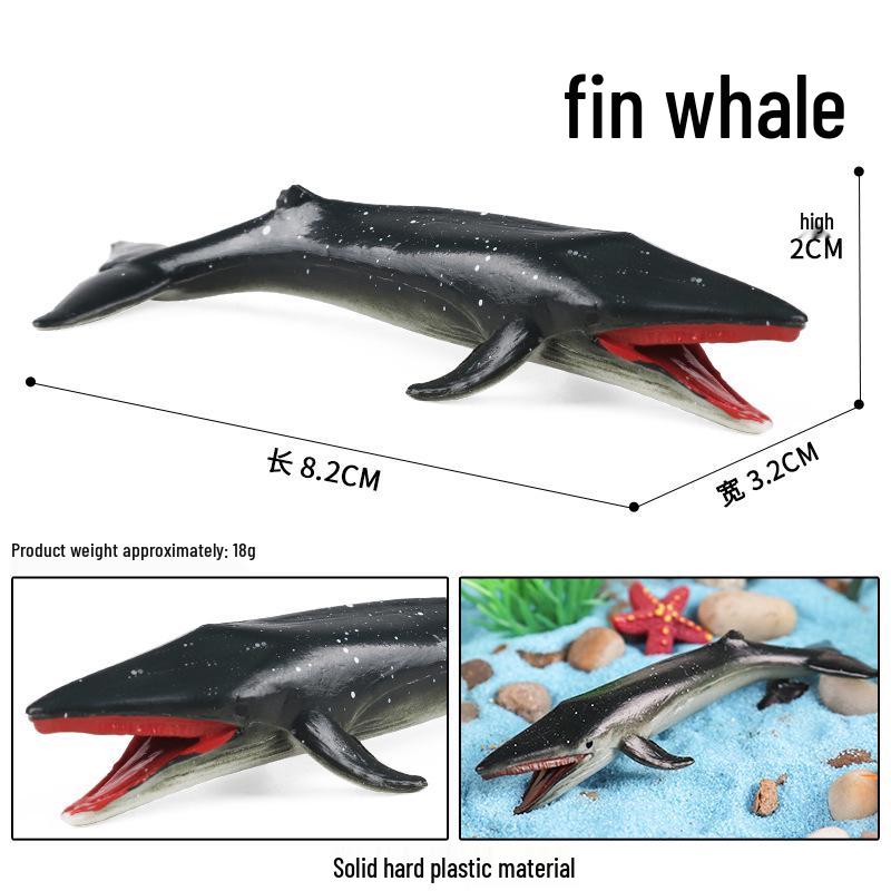 Children's Cognitive Toy: Giant Manta Ray, Stingray, Batfish, Sunfish Figurine